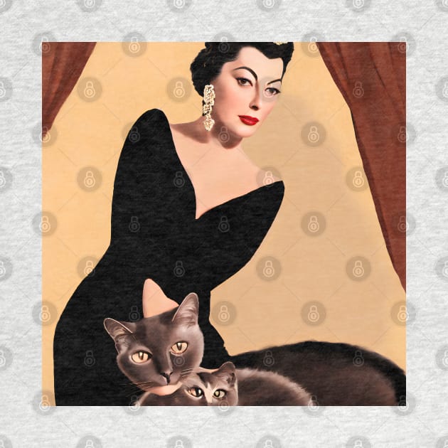 Ava and Her Siamese Cats by adorcharm